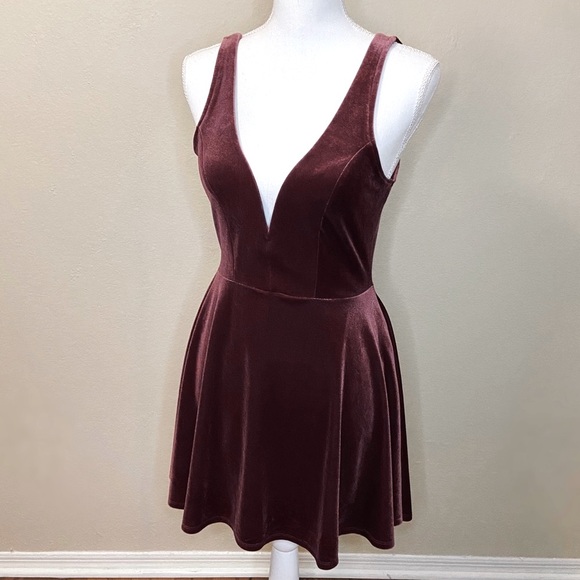 Express Pants - EXPRESS | NWOT Velvet Romper Dress